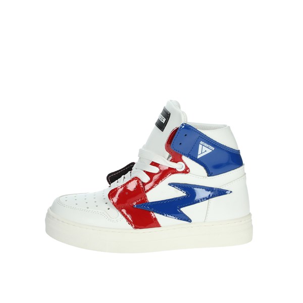 Seventeen Shoes Sneakers White/Red MEDUZA