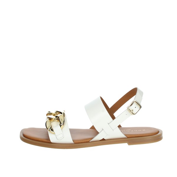 Pregunta Shoes Flat Sandals White ML10145G