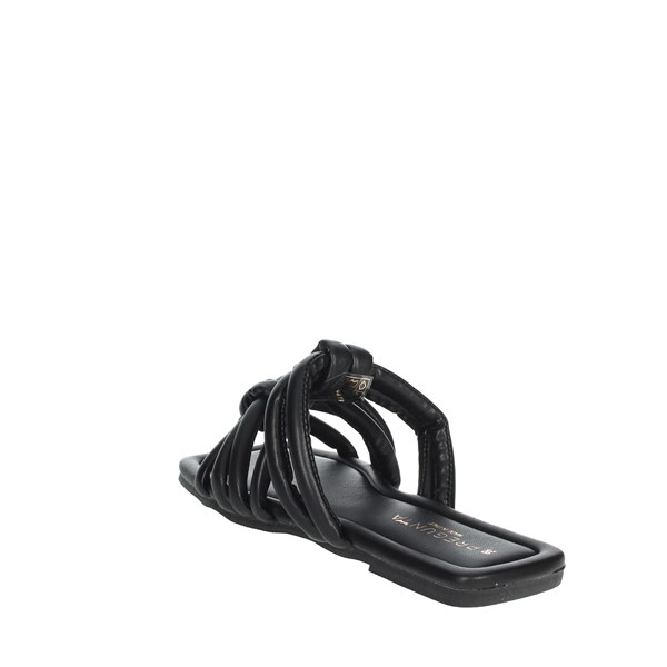 Pregunta Shoes Flat Slippers Black ML8536F