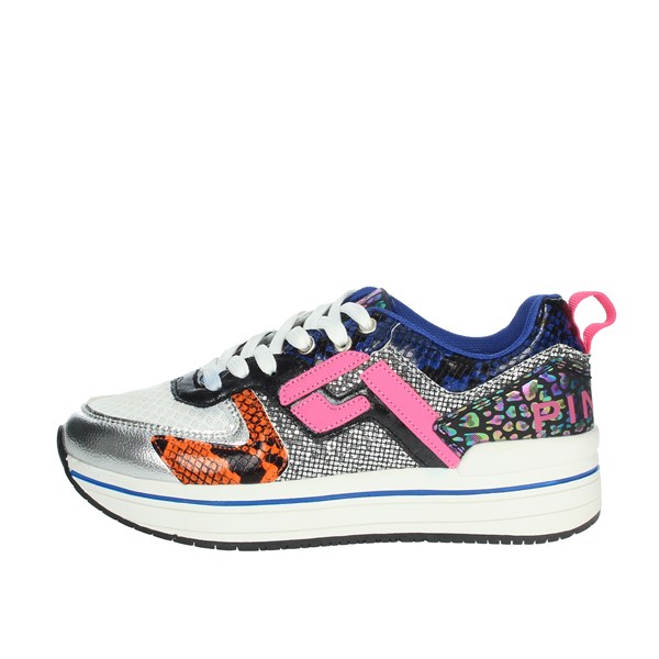 Pinko Up Shoes Sneakers Silver PUP80214