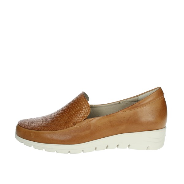 Pitillos Shoes Moccasin Brown leather 2401