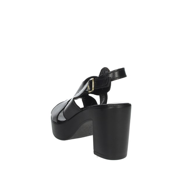 Marlena Shoes Heeled Sandals Black 023
