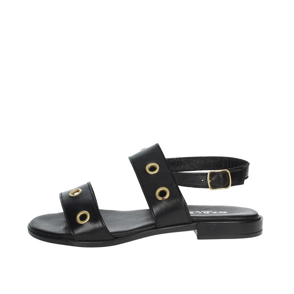 Marlena Shoes Flat Sandals Black 811