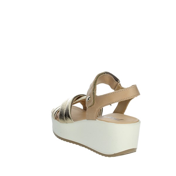 Imac Shoes Platform Sandals Platinum  157260