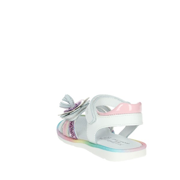 Nero Giardini Shoes Flat Sandals White/Pink E227211F