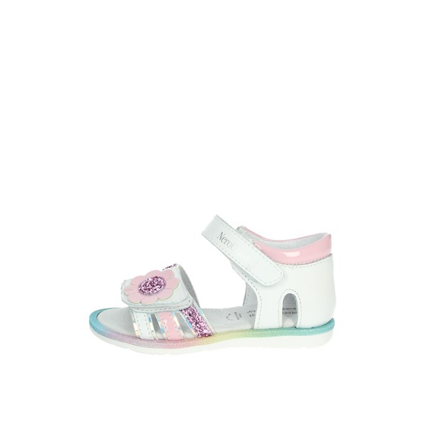 Nero Giardini Shoes Flat Sandals White/Pink E222211F