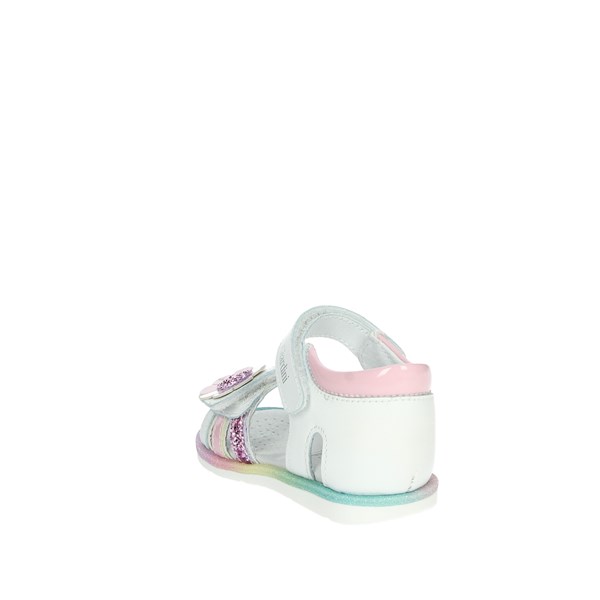 Nero Giardini Shoes Flat Sandals White/Pink E222211F