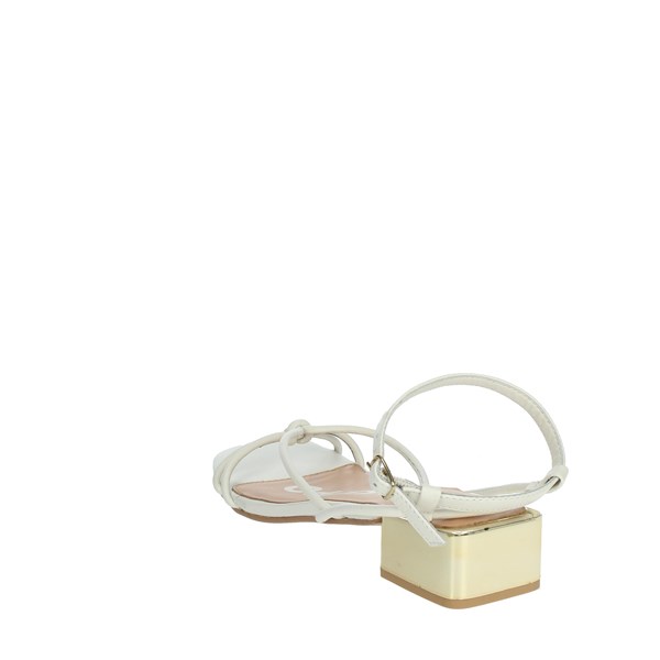 Gioseppo Shoes Flat Sandals White 65037