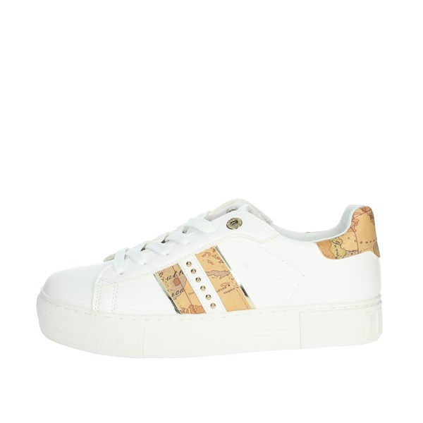 Alviero Martini Shoes Sneakers White/beige N 1152 0289