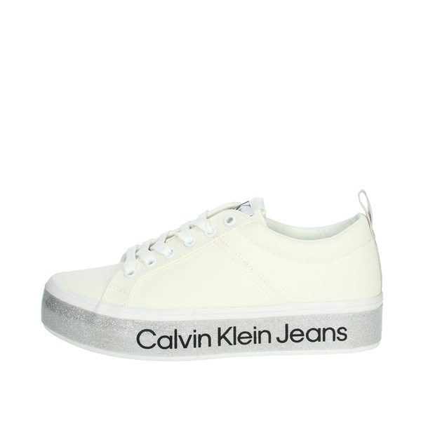 Calvin Klein Jeans Shoes Sneakers White YW0YW00491