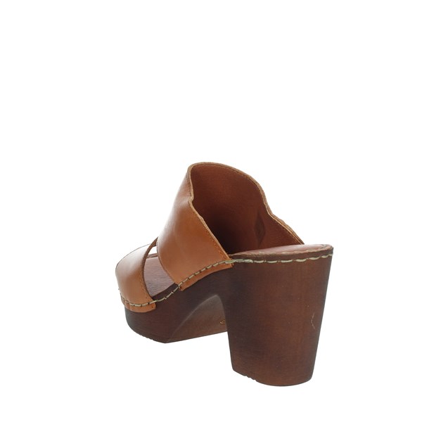 Cinzia Soft Shoes Clogs Brown leather PQ86185372