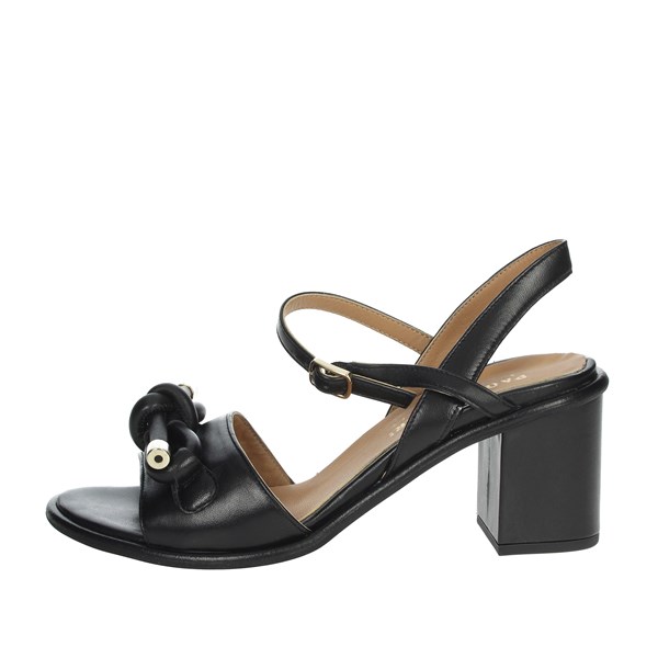Paola Ferri Shoes Heeled Sandals Black D7748