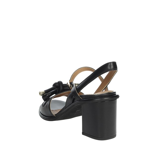 Paola Ferri Shoes Heeled Sandals Black D7748