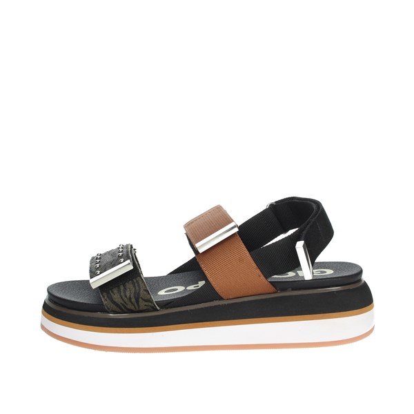 Gioseppo Shoes Flat Sandals Black 65508