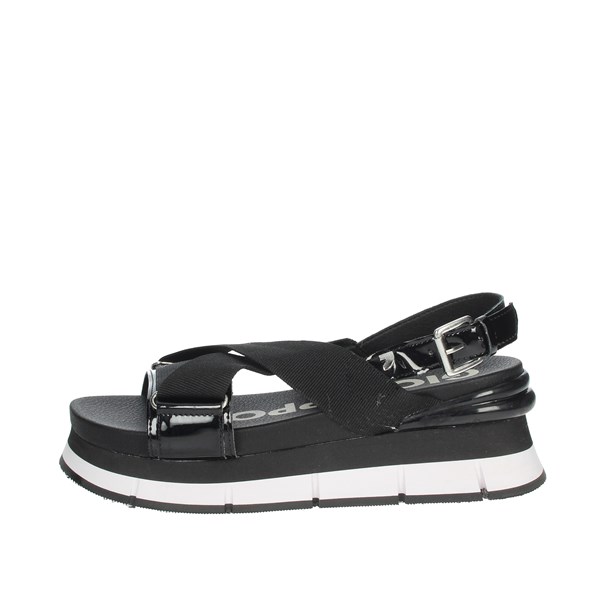 Gioseppo Shoes Platform Sandals Black 65405