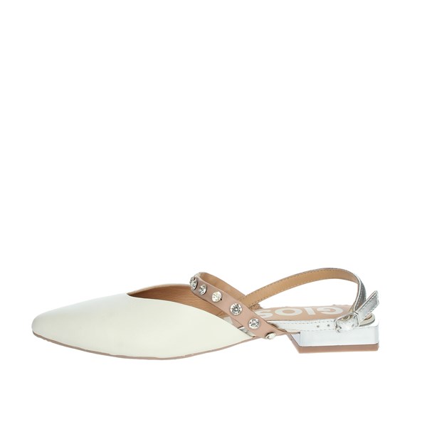 Gioseppo Shoes Ballet Flats White 65918