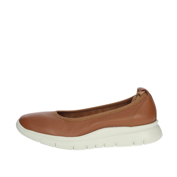 Frau Shoes Ballet Flats Brown leather 42M5