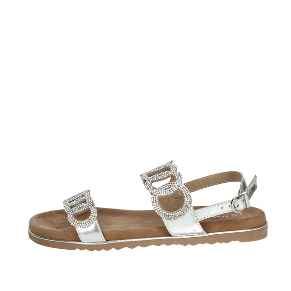 Marco Tozzi Shoes Flat Sandals Silver 2-28121-28