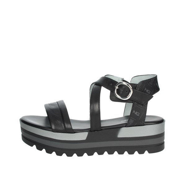 Nero Giardini Shoes Platform Sandals Black E218881D