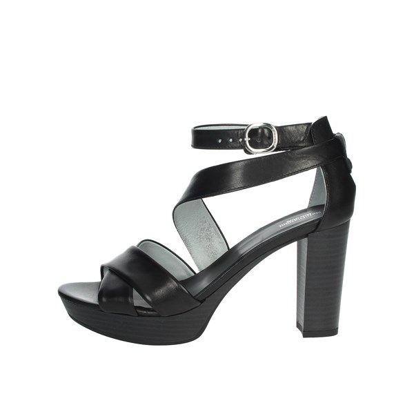 Nero Giardini Shoes Heeled Sandals Black E218605D