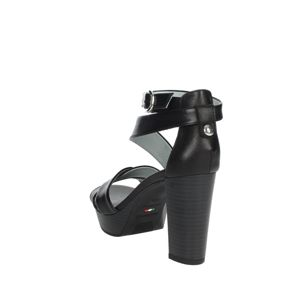 Nero Giardini Shoes Heeled Sandals Black E218605D