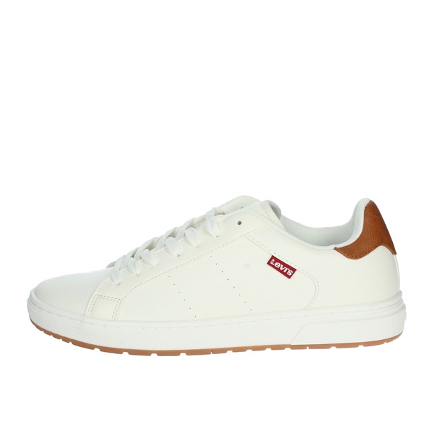 Levi's Shoes Sneakers White/Brown leather 234234-661