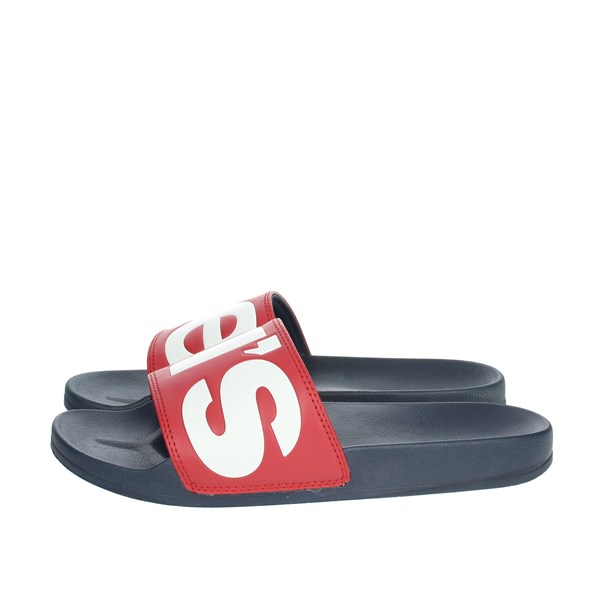 Levi's Shoes Flat Slippers Red/blue 231548-794