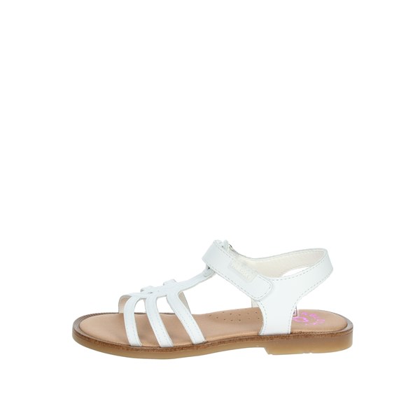 Pablosky Shoes Flat Sandals White 409900