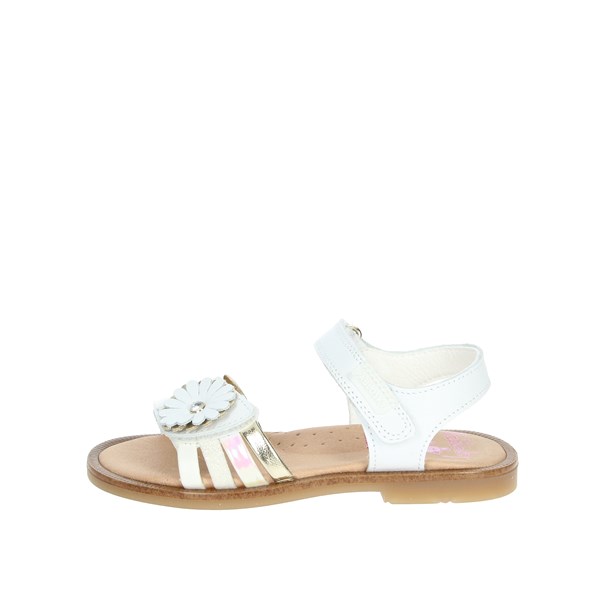 Pablosky Shoes Flat Sandals White 012900