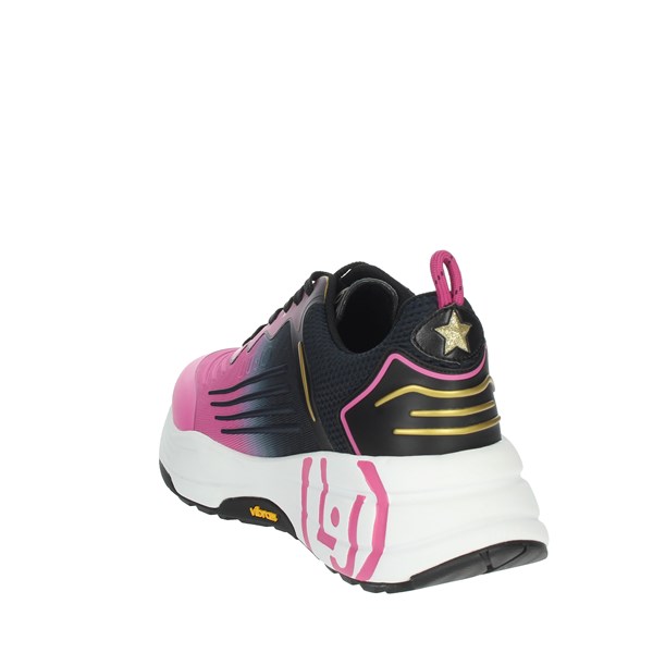 Liu-jo Shoes Sneakers Black/Fuchsia LIU JO 12