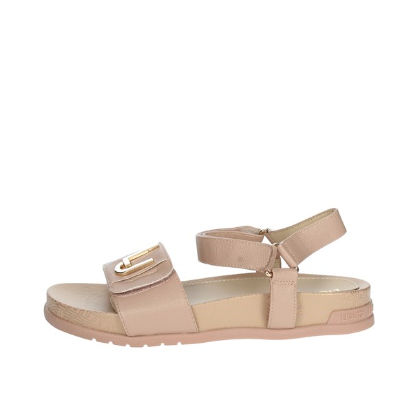 Liu-jo Shoes Flat Sandals Light dusty pink CLARA 31