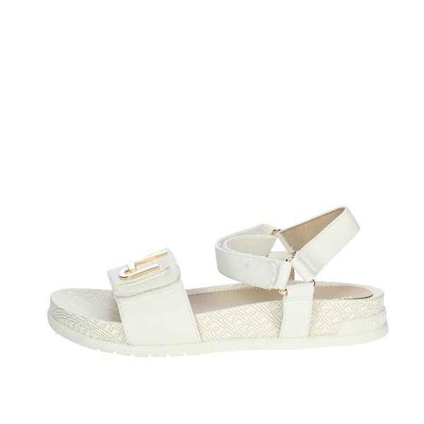 Liu-jo Shoes Flat Sandals White CLARA 31