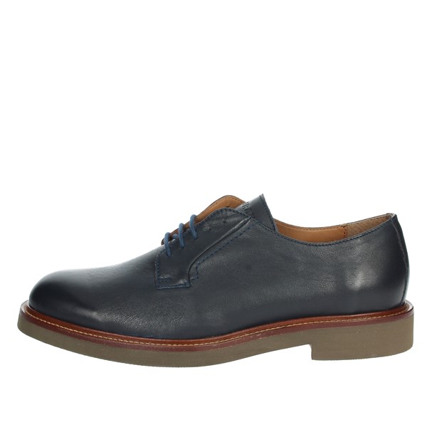 Frau Shoes Brogue Blue 35M2