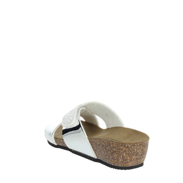 Valleverde Shoes Clogs White/Silver G51299