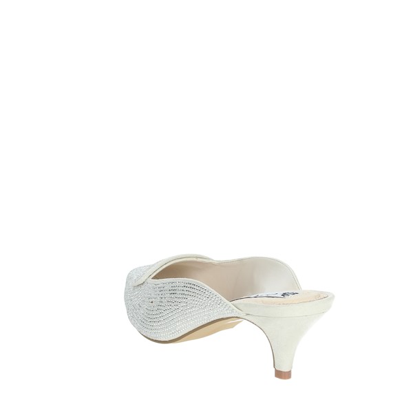 Osey Shoes Sabot White SCSB0020