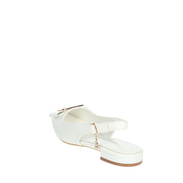 Laura Biagiotti Shoes Ballet Flats White 7618