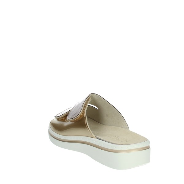 Cinzia Soft Shoes Clogs Platinum  MZ013