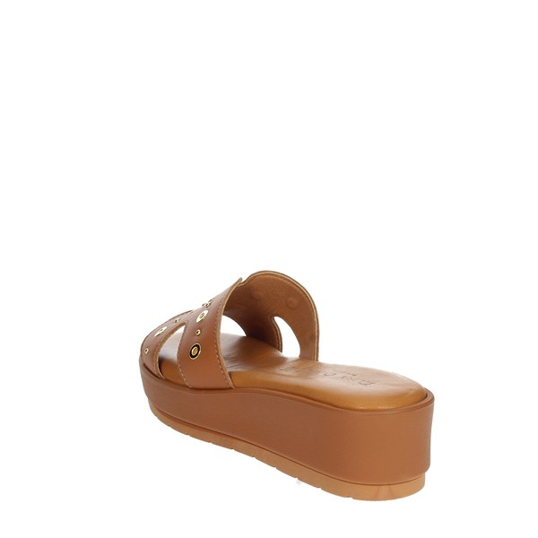 Elisa Conte Shoes Clogs Brown leather M68