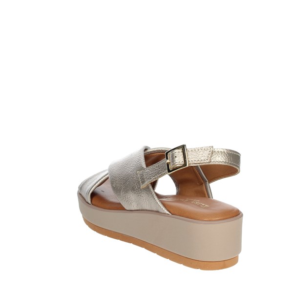Elisa Conte Shoes Platform Sandals Platinum  M65