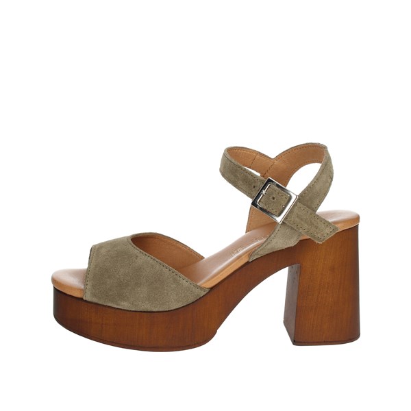 Elisa Conte Shoes Heeled Sandals Brown Taupe DIXI