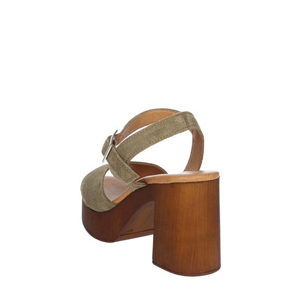 Elisa Conte Shoes Heeled Sandals Brown Taupe DIXI