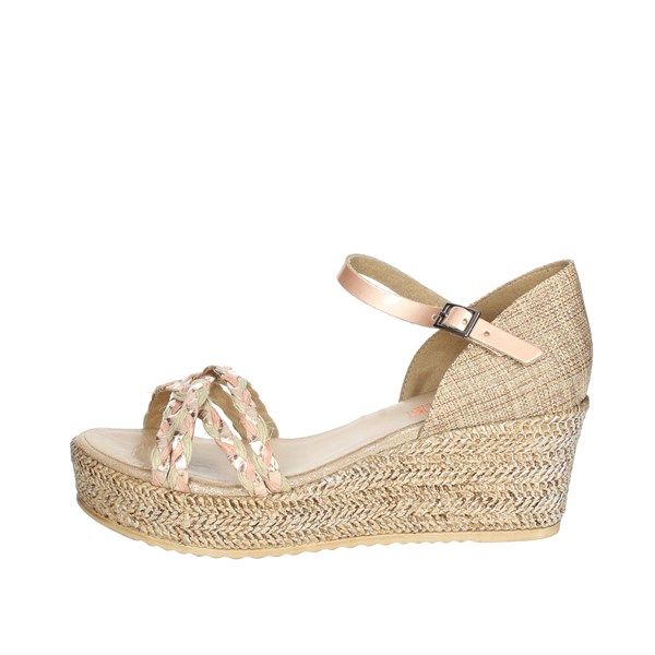 Porronet Shoes Platform Sandals Light dusty pink FI2739