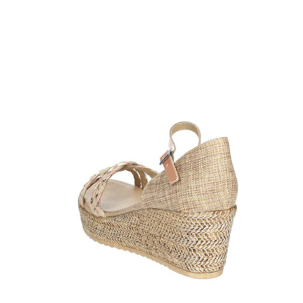 Porronet Shoes Platform Sandals Light dusty pink FI2739