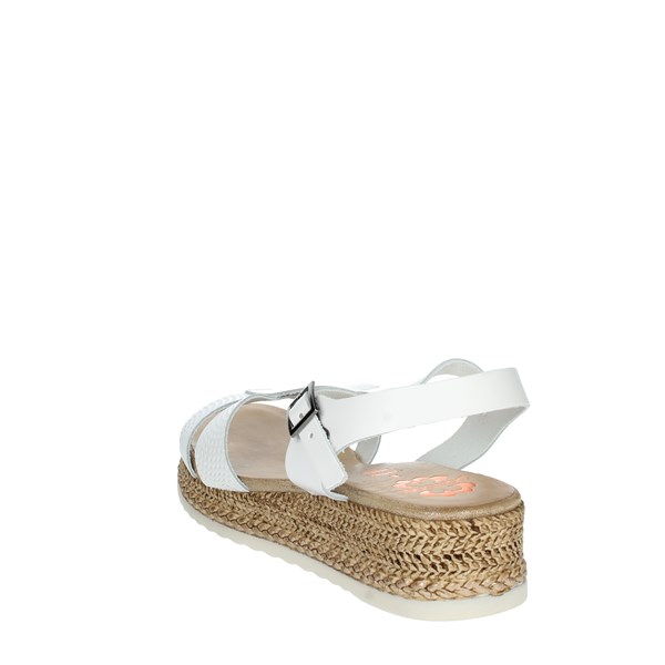Porronet Shoes Platform Sandals White FI2715