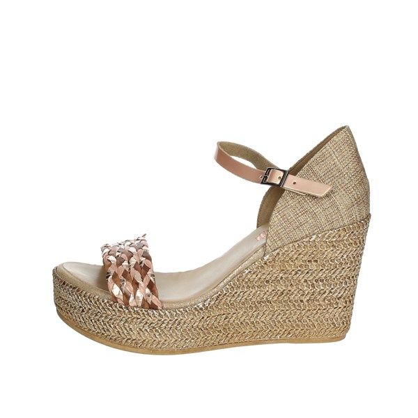 Porronet Shoes Platform Sandals Light dusty pink FI2747