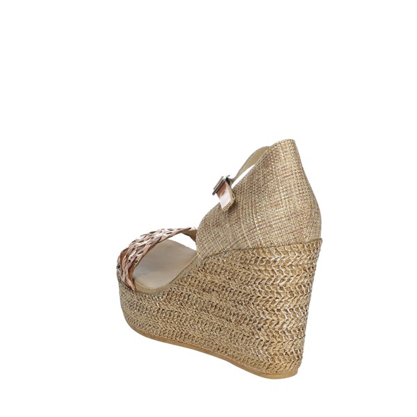 Porronet Shoes Platform Sandals Light dusty pink FI2747