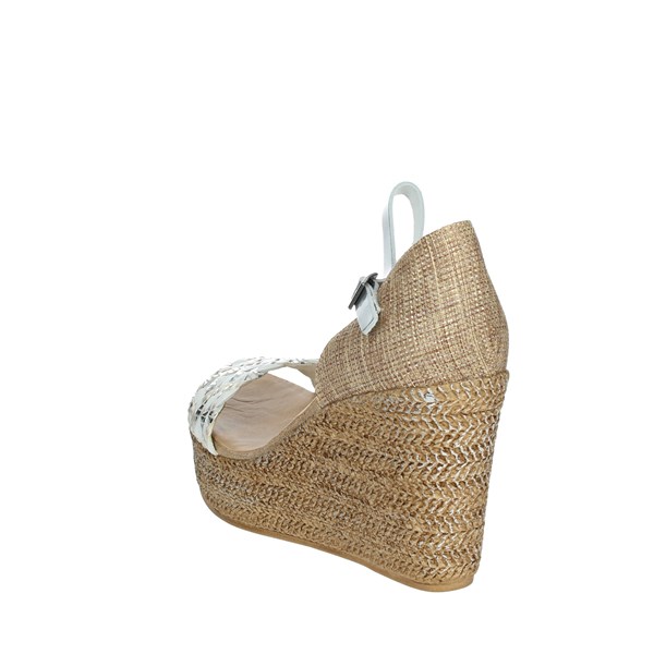 Porronet Shoes Platform Sandals Silver FI2747