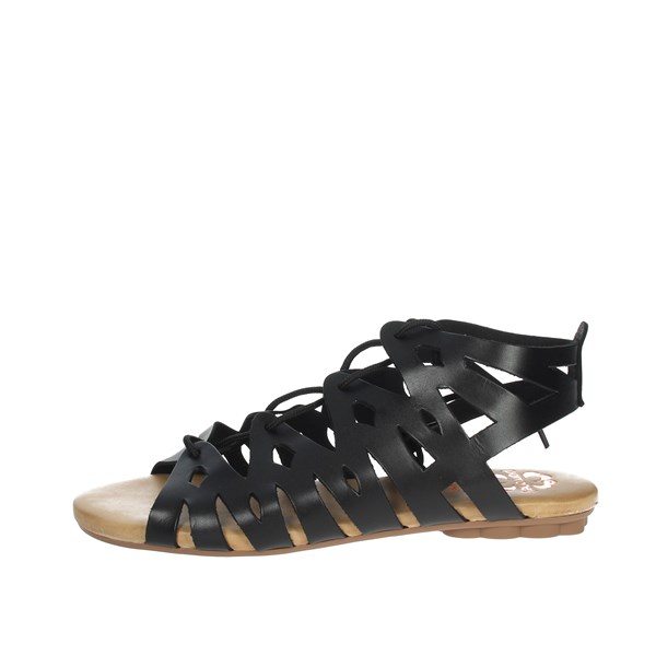Porronet Shoes Flat Sandals Black FI2709