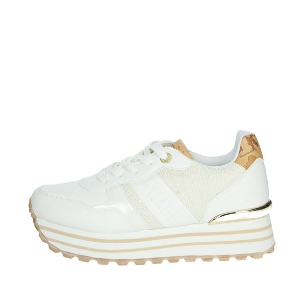 Alviero Martini Shoes Sneakers White/beige N 1169 0558