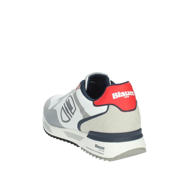 Blauer Shoes Sneakers White/Blue S2HOXIE01/RIP